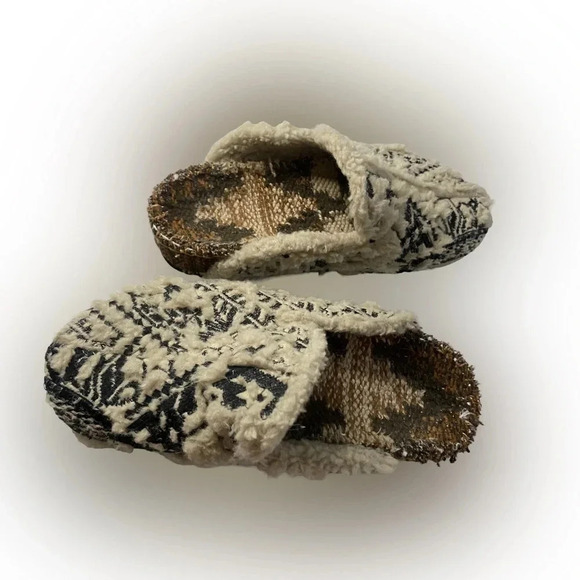 Free People Shoes - Free people textile Damon cozy mule shoes